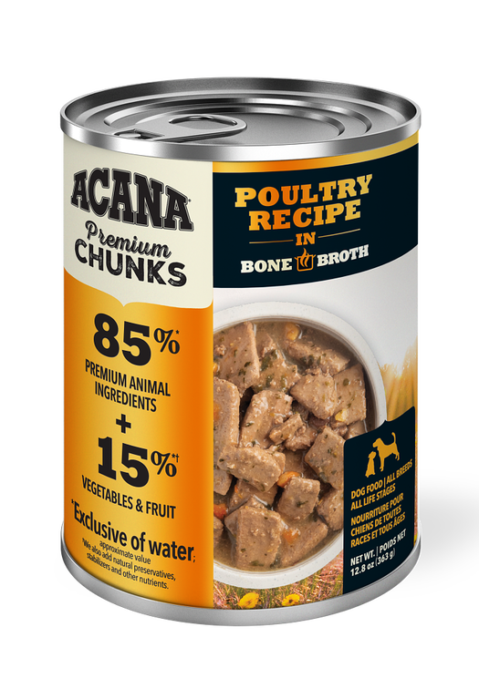 Premium Chunks, Poultry Recipe in Bone Broth